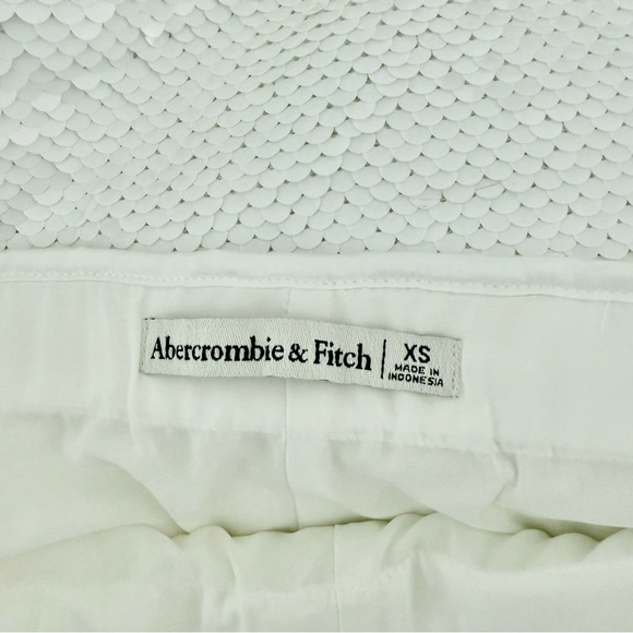 Abercrombie White Sequin Matching Set - Picture 3 of 4